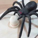 Spider Scare Prank Box Pop Out Rubber Spider Handmade Wooden Scare Box Fun Surprise Joke Prank Trick Toy for Kids Halloween Gift 4