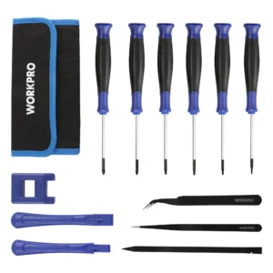 Mini Multi-Function Magnetic Precision Screwdriver Set, Driver Kit Bits, Electric Laptop, iPhone, Computer, 12 Pcs 1