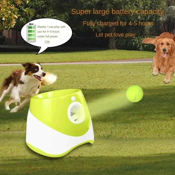 Automatic Dog Ball Launcher – Fun Interactive Tennis Ball Throwing Toy 3