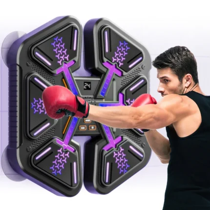 Smart Music Boxing Machine – Interactive Wall Target for Adults & Kids, Sports Fitness Boxing Trainer, Home Exercise & Response Training Equipment